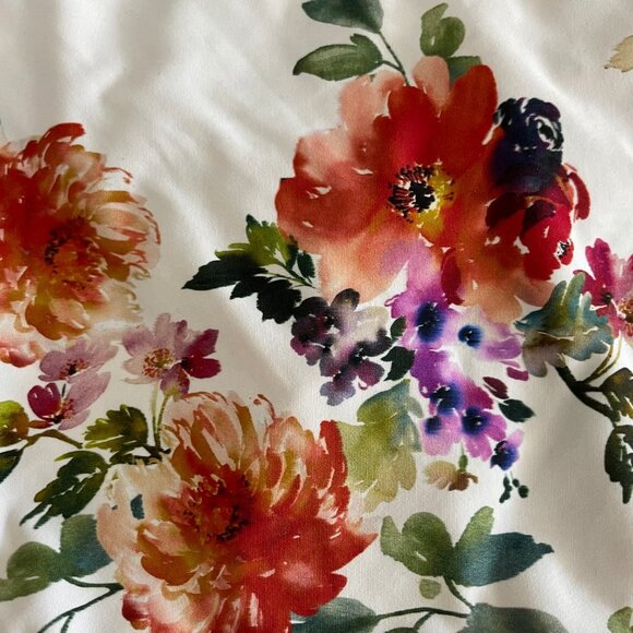 Nip Tuck Swim Floral Nylon Blend Bikini Bottoms w Side Ruching Detail Sz 10 NWT - Picture 4 of 10